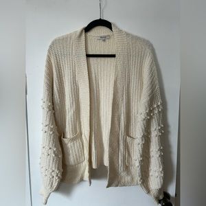 Madewell Bobble Cardigan - white/cream